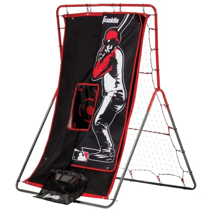 FRANKLIN 55" SWITCH HITTER PITCH TARGET/RETURN