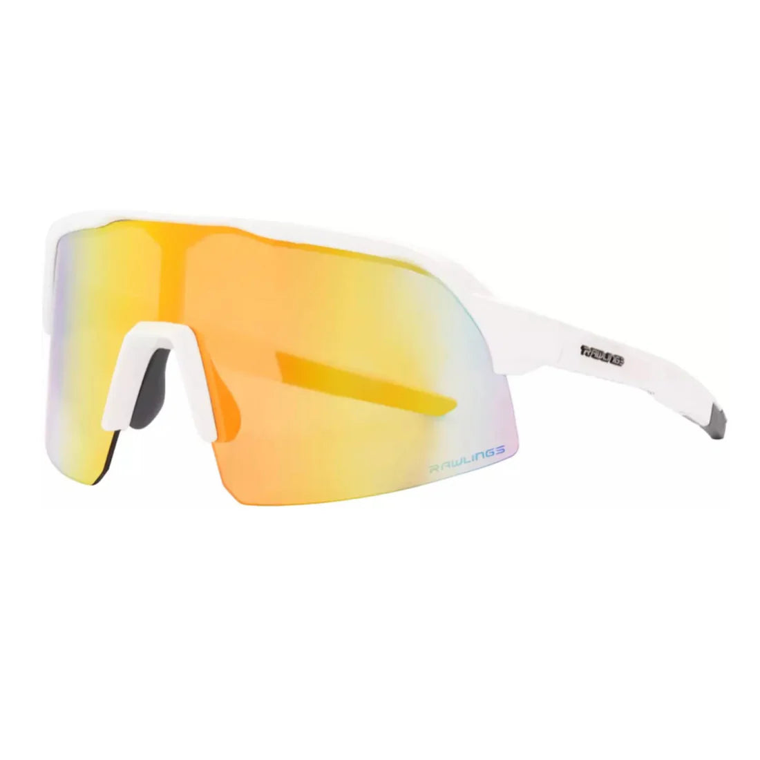 RAWLINGS WHITE/ORANGE SHIELD ADULT SUNGLASSES