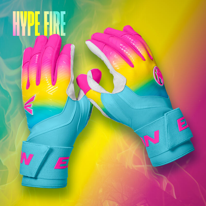 EASTON YOUTH WALK-OFF ETHOS LOCKED-IN BATTING GLOVES -FIRE