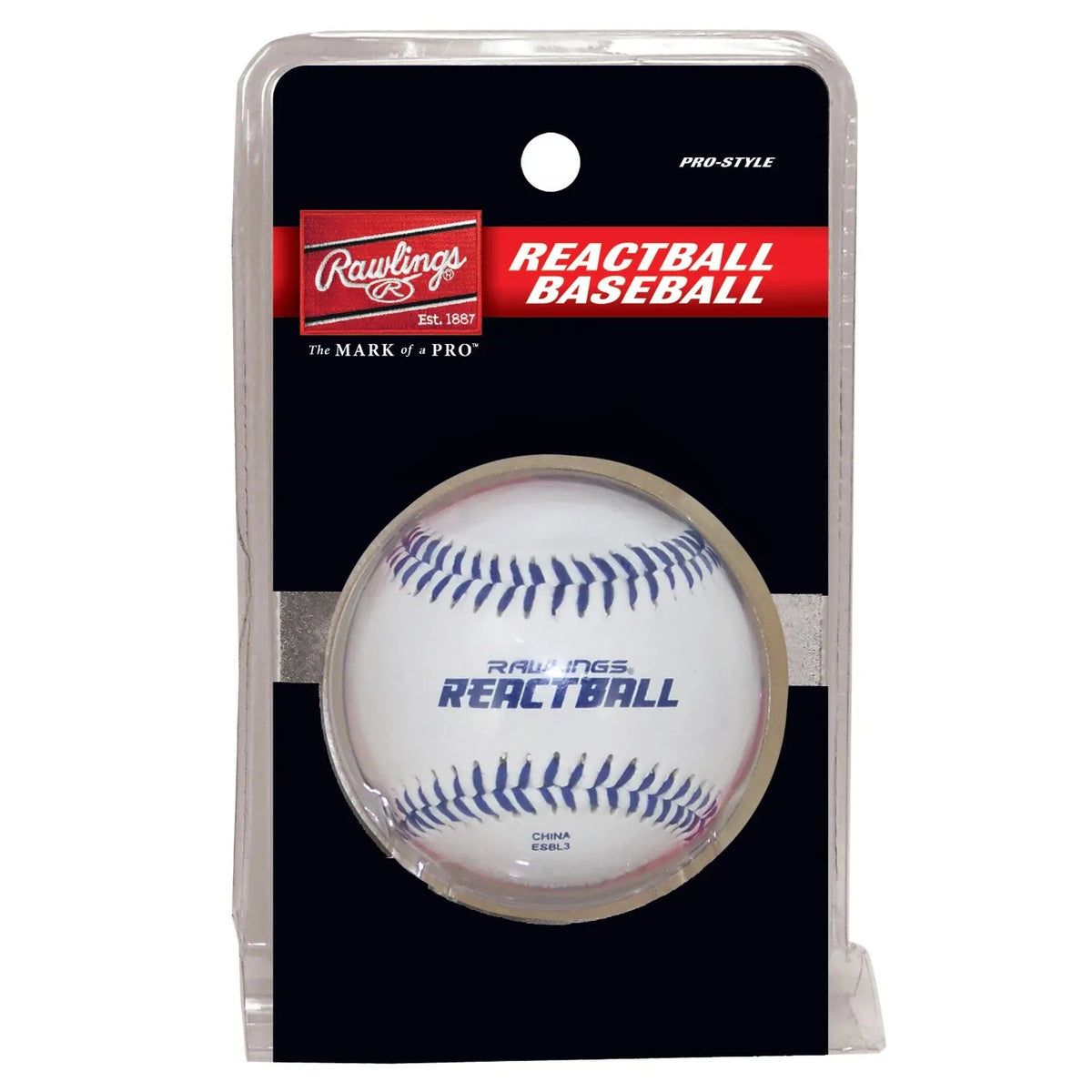 RAWLINGS PRO-STYLE REACTBALL BASEBALL