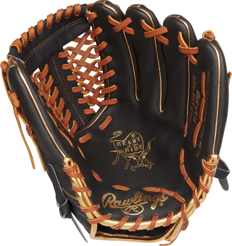 RAWLINGS "HEART OF THE HIDE" SERIES BASEBALL GLOVE 11.75" RHT