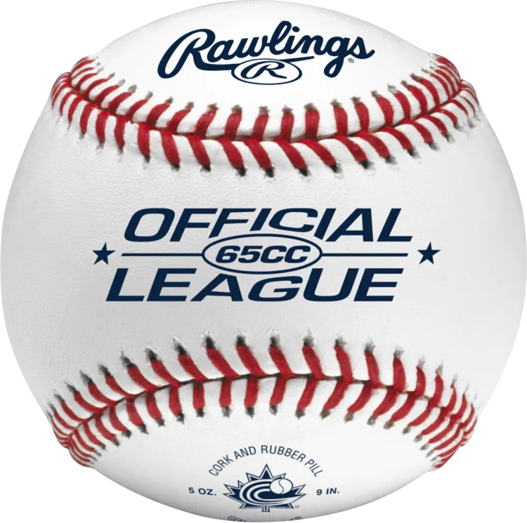RAWLINGS LEAGUE GAME BALL - OFFICIAL BASEBALL OF BASEBALL QUEBEC (12PK)