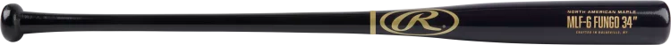 RAWLINGS FUNGO WOOD MAPLE - BLACK/NAVY 34"