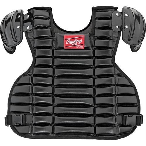 RAWLINGS PRO UMPIRE CHEST PROTECTOR - BLACK