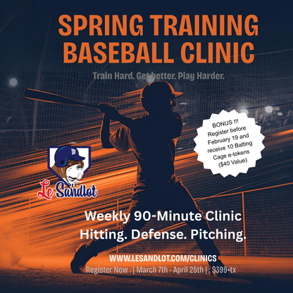 2026 Spring Training Clinic / 2026 Clinique de Printemps