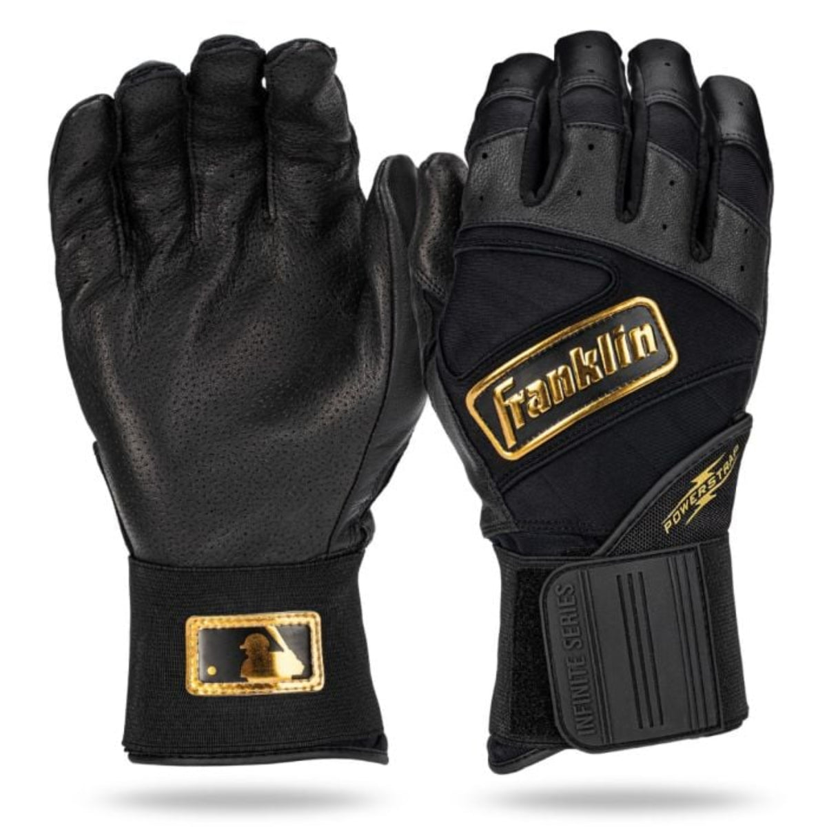 FRANKLIN POWERSTRAP INFINITE ADULT BATTING GLOVES