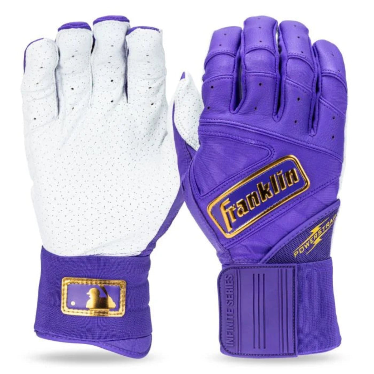 FRANKLIN POWERSTRAP INFINITE ADULT BATTING GLOVES