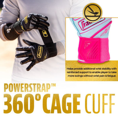 FRANKLIN POWERSTRAP INFINITE ADULT BATTING GLOVES