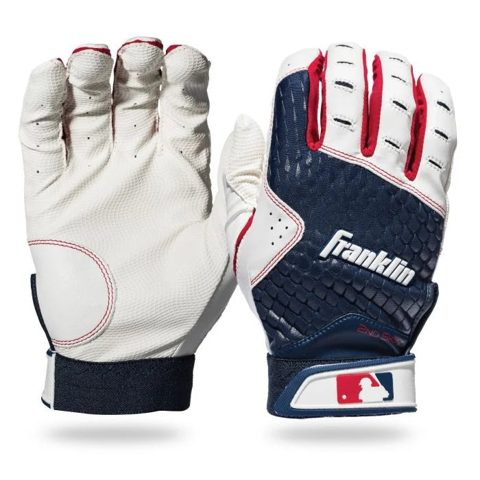 MLB Youth 2ND Skinz Batting Gloves