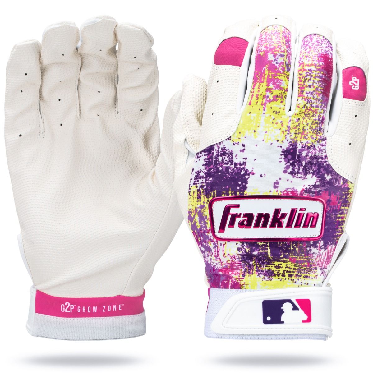 MLB Franklin Grow-to-Pro Tee Ball Batting Gloves