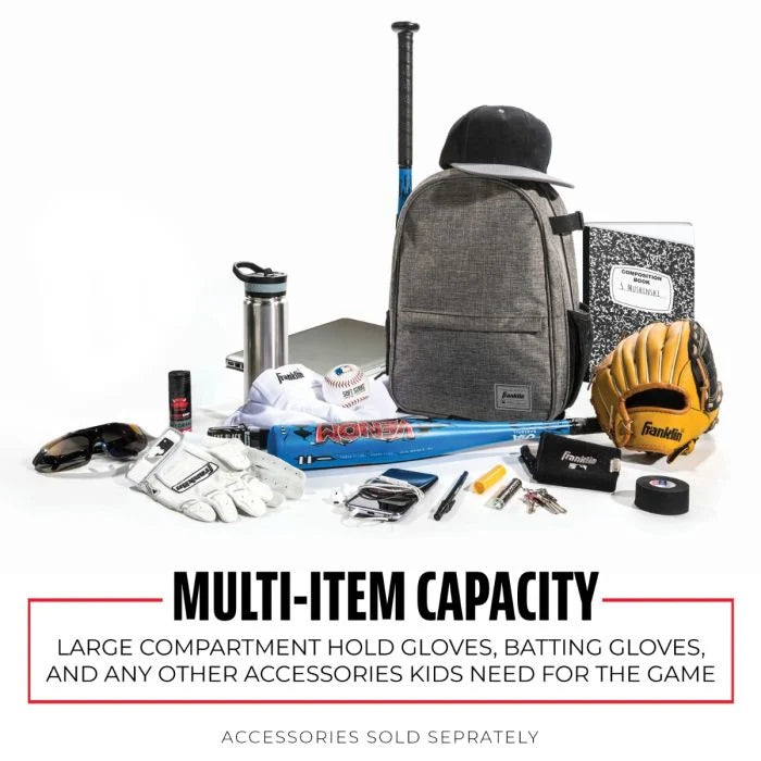 MLB Traveller Jr Backpack - Heather Grey