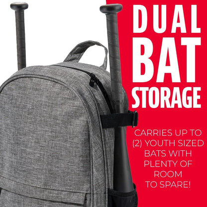 MLB Traveller Jr Backpack - Heather Grey