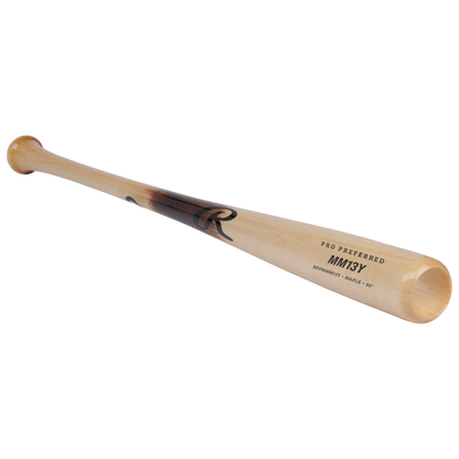 RAWLINGS PRO PREFERRED YOUTH WOOD BAT - MAPLE - MM13 PATTERN