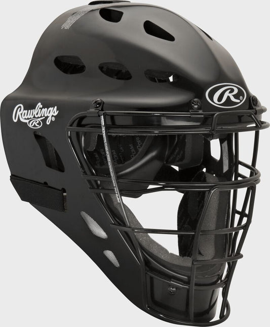 RAWLINGS PLAYERS SERIES CATCHERS HELMET - MOLDED BLACK - YOUTH