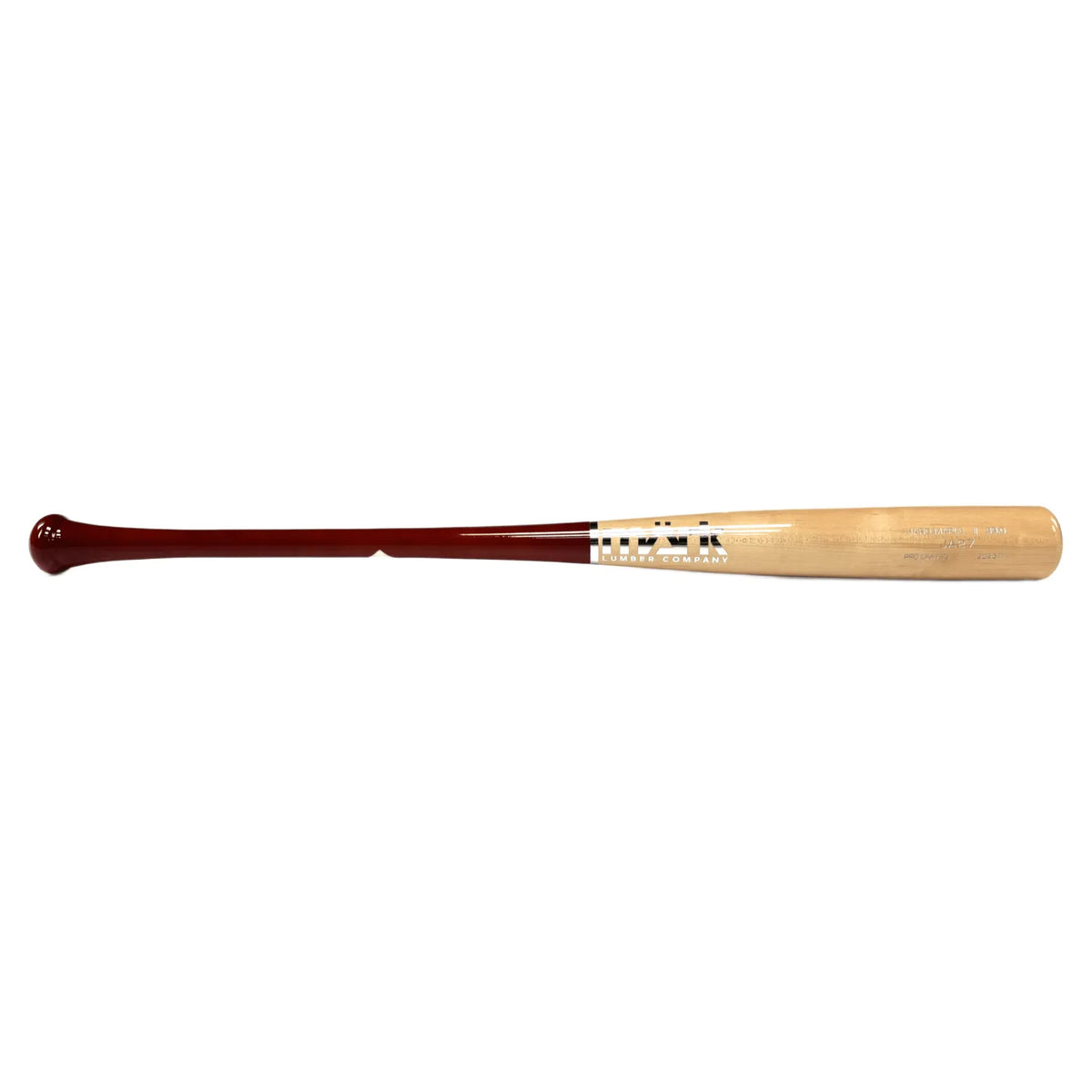 31" / Clear Barrel / Garnet Red Handle w/Silver Logo / Maple