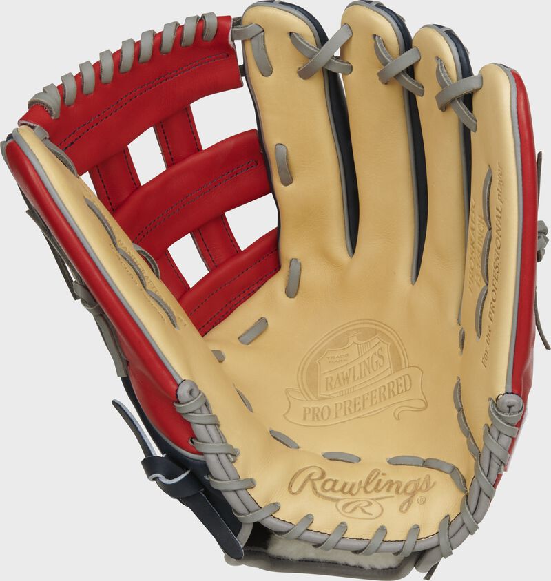 RAWLINGS PRO PREFERRED SERIES R. ACUNA GAMEDAY PATTERN 12.75-INCH BASEBALL GLOVE - Throwing Hand:LHT