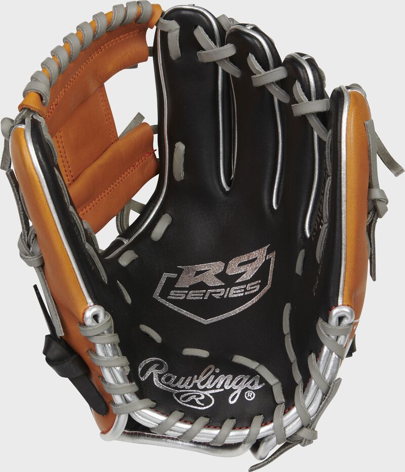 RAWLINGS "R9 BASEBALL" CONTOUR SERIES BASEBALL GLOVE 11.25" RHT