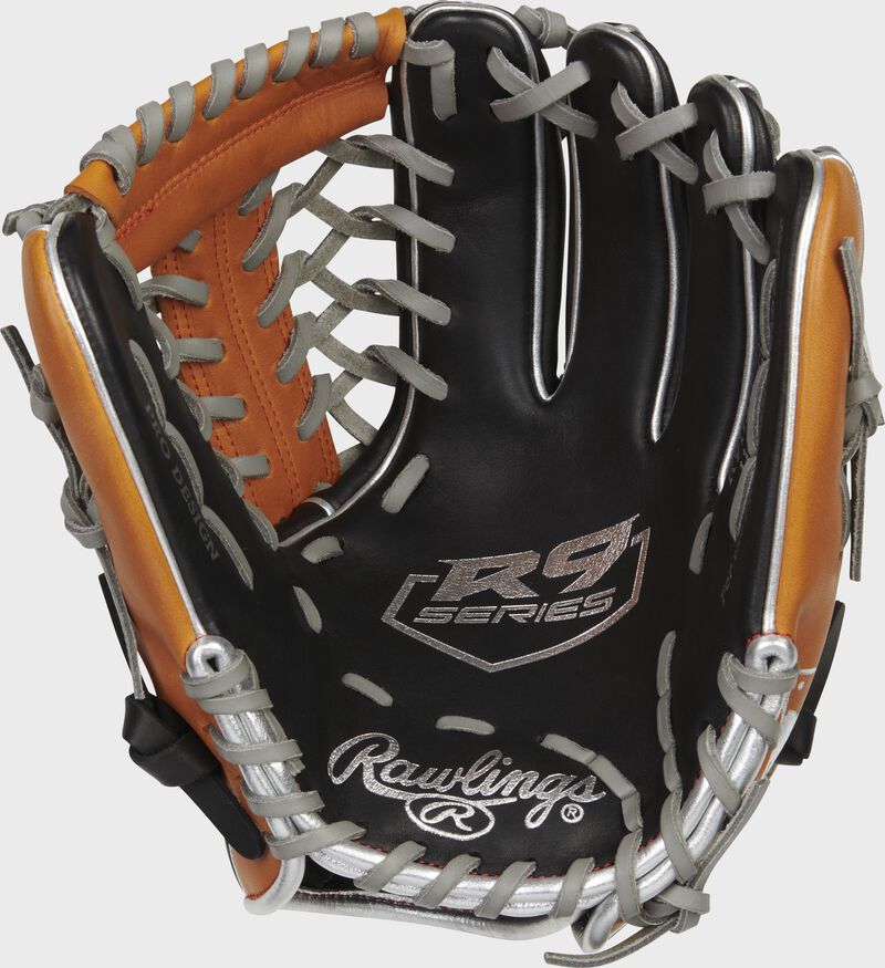 RAWLINGS "R9 BASEBALL" CONTOUR SERIES BASEBALL GLOVE 11.5"