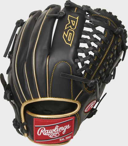 RAWLINGS "R9 BASEBALL" SERIES BASEBALL GLOVE 11.75"RHT