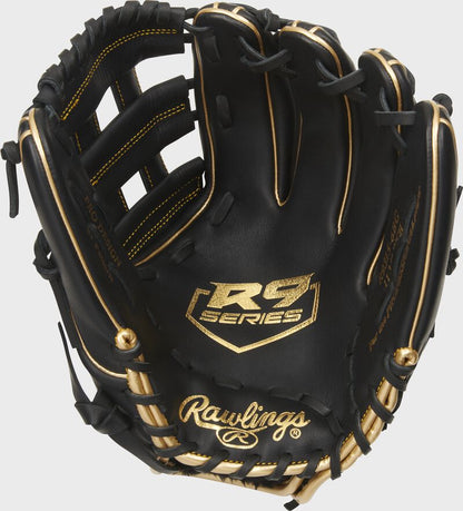 RAWLINGS "R9 BASEBALL" SERIES BASEBALL GLOVE 11.75"RHT