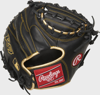 RAWLINGS "R9 BASEBALL" SERIES-TRAINING CATCHERS MITT 27" RHT