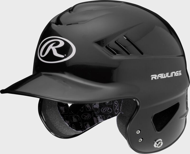 RAWLINGS COOLFLO 1-TONE BASEBALL HELMET TB MOLDED