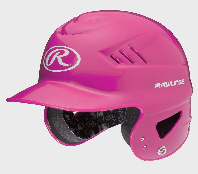 RAWLINGS COOLFLO 1-TONE BASEBALL HELMET TB MOLDED