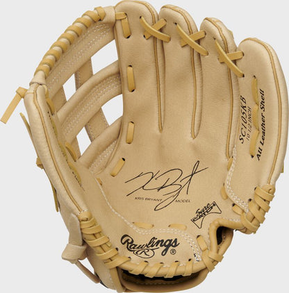 RAWLINGS "SURE CATCH" SERIES YOUTH BASEBALL GLOVE  K. BRYANT SIGNATURE 10.5" RHT