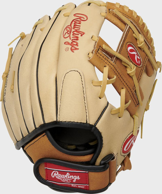 RAWLINGS SURE CATCH SERIES YOUTH 10.5-INCH BASEBALL GLOVE -
Throwing Hand:RHT