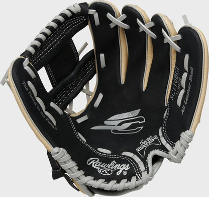 RAWLINGS SURE CATCH SERIES YOUTH 11-INCH BASEBALL GLOVE -
Throwing Hand:RHT