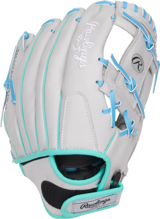 GANTS DE BASEBALL POUR JEUNES SÉRIE "SURE CATCH" RAWLINGS F.LINDOR SIGNATURE 11,5" RHT