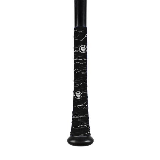 PULSE BLACK WITH WHITE BAT GRIP