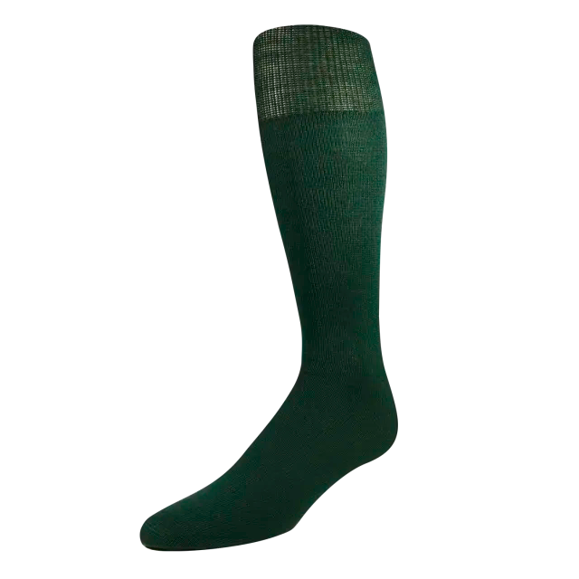 RAWLINGS TUBE3PK TUBE SOCK 3PK - Size:L, Color:Dark Green