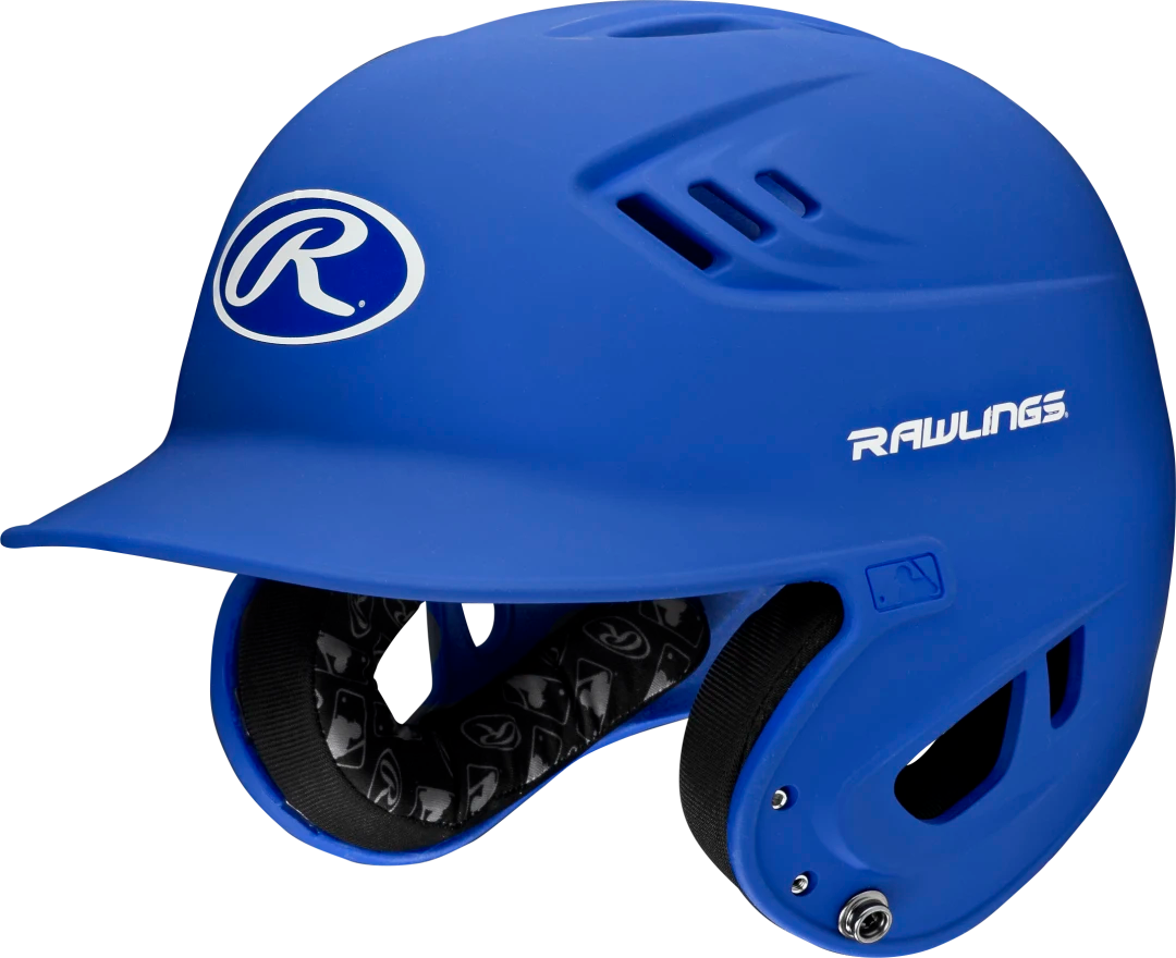 RAWLINGS R16 JUNIOR MATTE 1-TONE BASEBALL HELMET -
Color:ROYAL, Size:JUNIOR