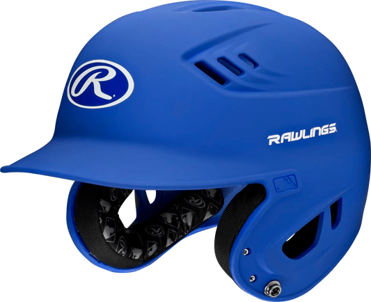 RAWLINGS R16 JUNIOR MATTE 1-TONE BASEBALL HELMET -
Color:ROYAL, Size:JUNIOR