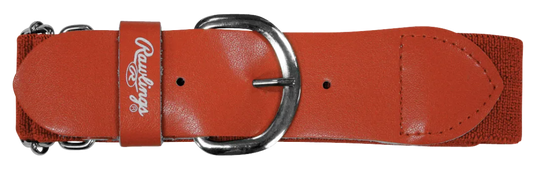 RAWLINGS ADULT OSFM BASEBALL BELT - Color:Burnt Orange