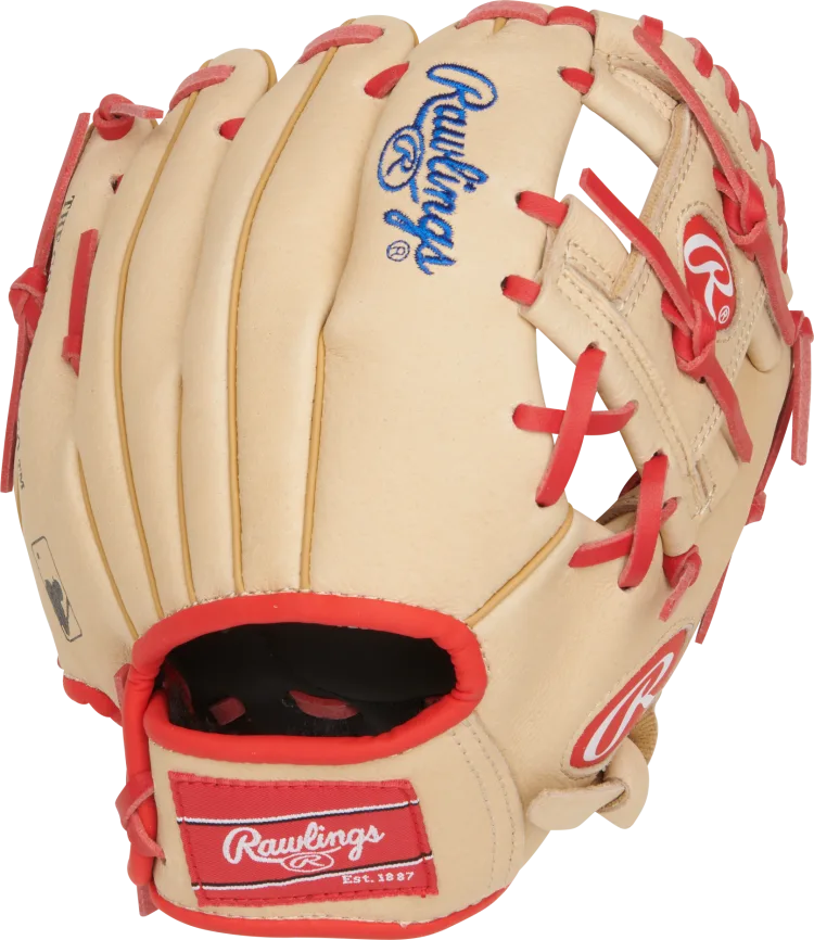 GANTS DE BASEBALL POUR JEUNES SÉRIES "SURE CATCH" RAWLINGS J.PENA SIGNATURE 9,5" RHT