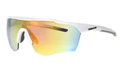 RAWLINGS WHITE/ORANGE SHIELD ADULT SUNGLASSES 
Measure:EA