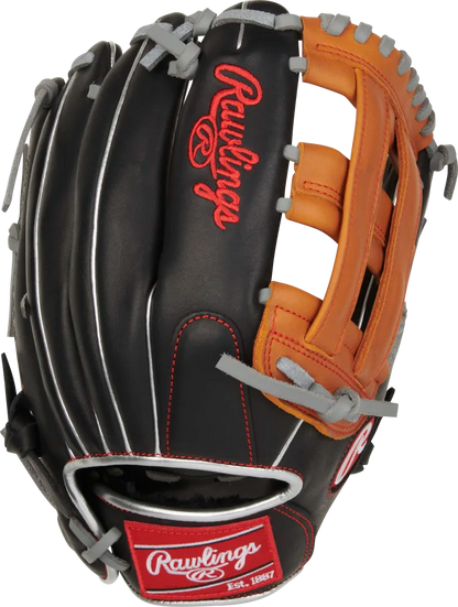 RAWLINGS R9 BASEBALL CONTOUR SERIES 12-INCH BASEBALL GLOVE -
Throwing Hand:LHT