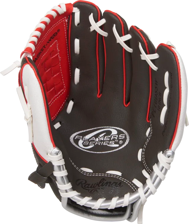 RAWLINGS "PLAYERS" SERIES 10-INCH BASEBALL GLOVE YOUTH -
Throwing Hand:RHT