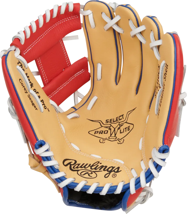 RAWLINGS "SELECT PRO LITE" SERIES YOUTH BASEBALL GLOVE 11" RHT - C.SEAGER