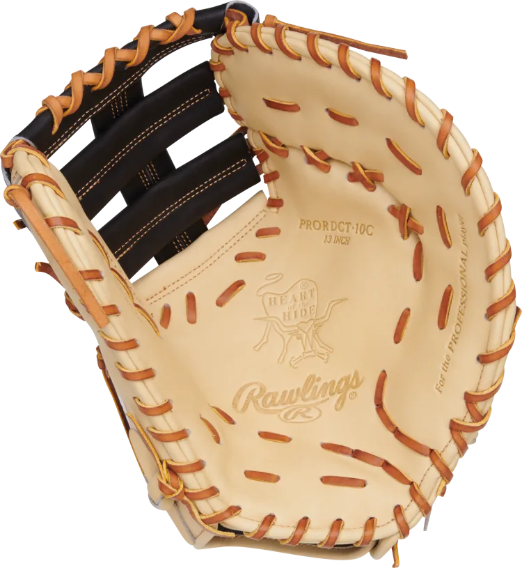 RAWLINGS "HEART OF THE HIDE" SERIES FIRST BASE BASEBALL MITT BASEBALL GLOVE - 13" RHT