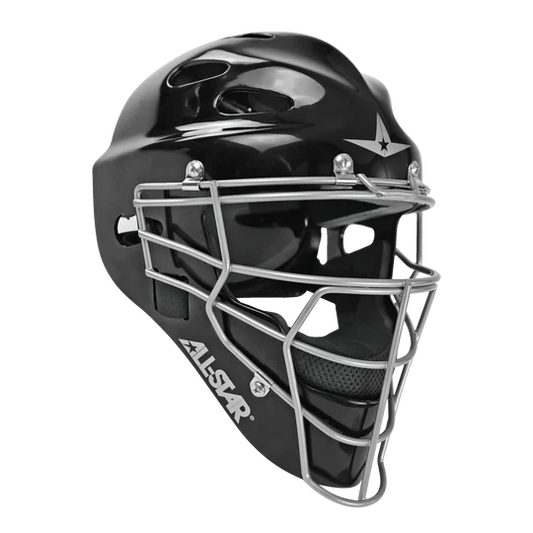 All Star MVP3-L Black Catcher Helmet