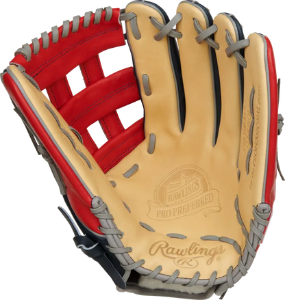 GANTS DE BASEBALL RAWLINGS SÉRIE "PRO PREFERRED" R.ACUNA GAMEDAY PATTERN 12,75" RHT