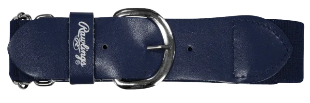 RAWLINGS ADULT OSFM BASEBALL BELT - Color:Navy