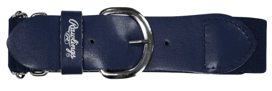 RAWLINGS ADULT OSFM BASEBALL BELT - Color:Navy