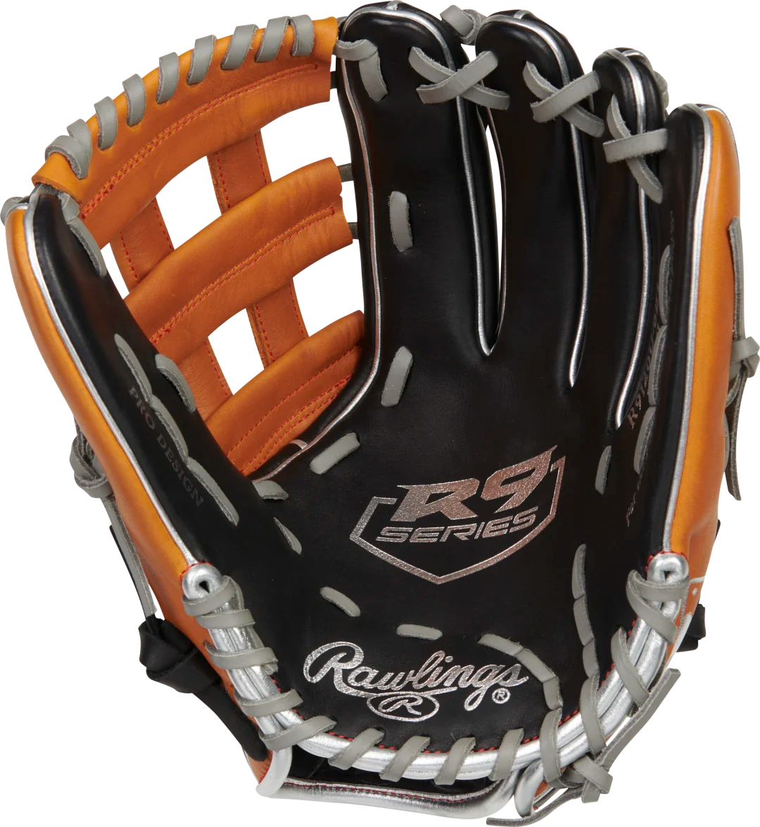 RAWLINGS R9 BASEBALL CONTOUR SERIES 12-INCH BASEBALL GLOVE -
Throwing Hand:LHT