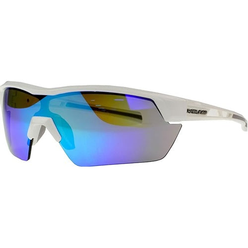 RAWLINGS WHITE/BLUE MIRROR YOUTH SUNGLASSES