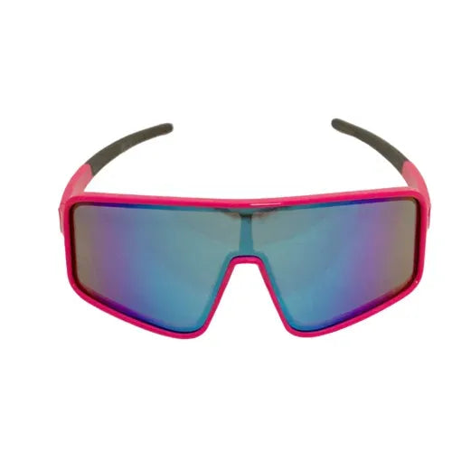 RAWLINGS PINK/CLEAR MIRROR SHIELD ADULT SUNGLASSES