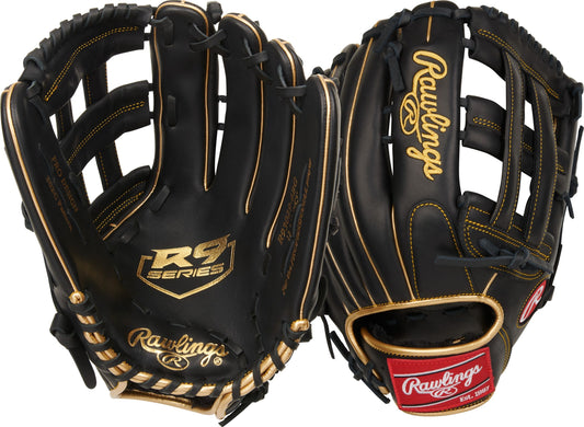 RAWLINGS "R9 BASEBALL" SERIES BASEBALL GLOVE 12.75"
